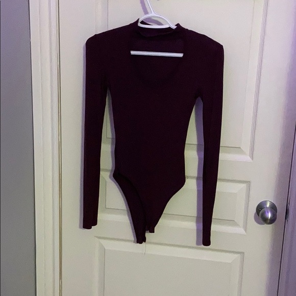 Burgundy bodysuit - Picture 1 of 1